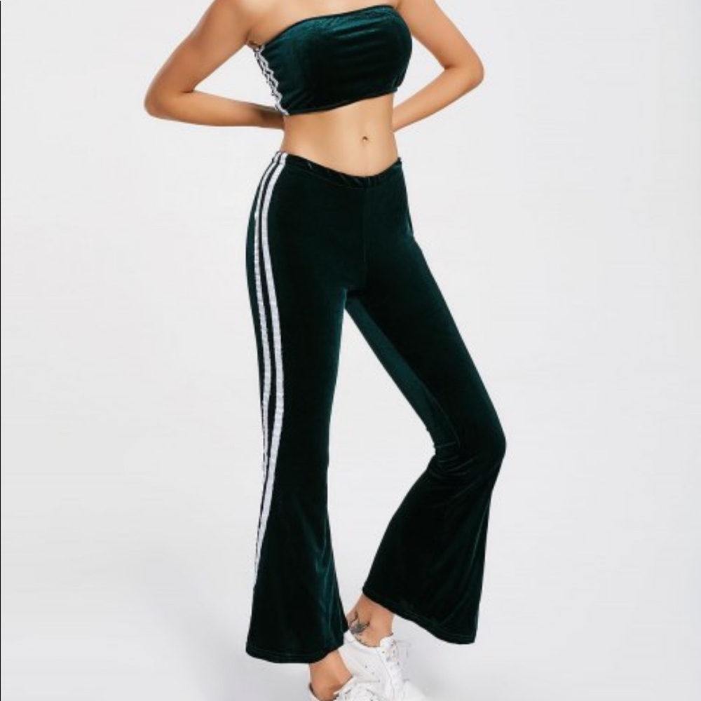 Velvet Green Tracksuit